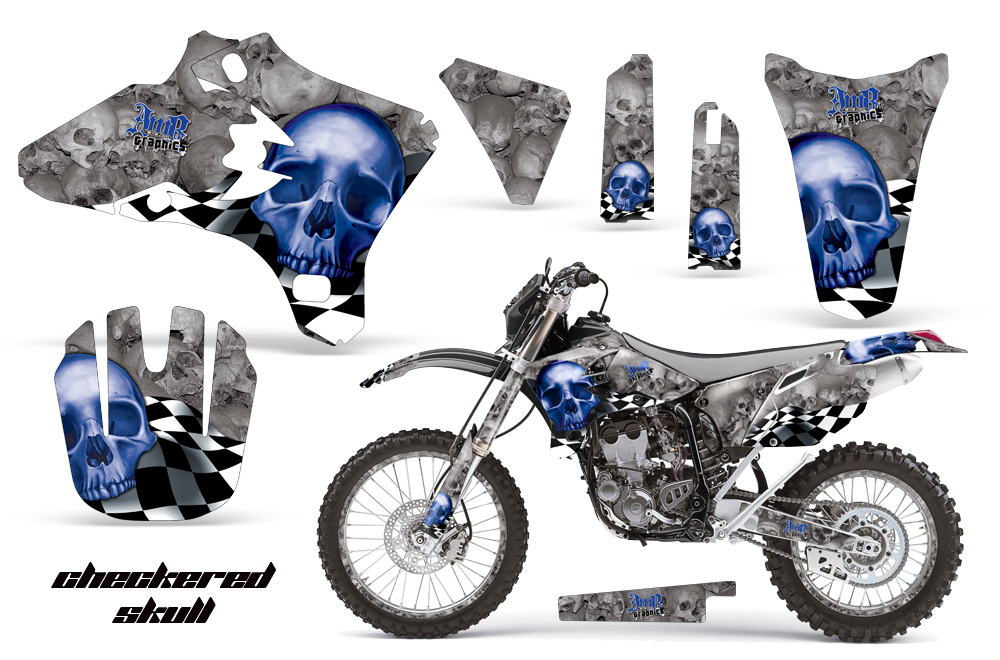 Yamaha WR250 WR450 03-04 05-06 Graphics Kit CS BL NPs